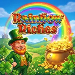 Rainbow Riches slot game at Clover Casino UK