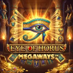Eye of Horus Megaways slot game at Clover Casino UK