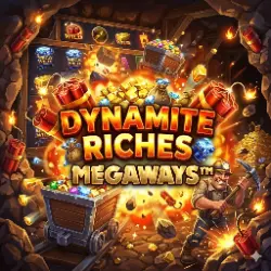 Dynamite Riches Megaways slot game at Clover Casino UK